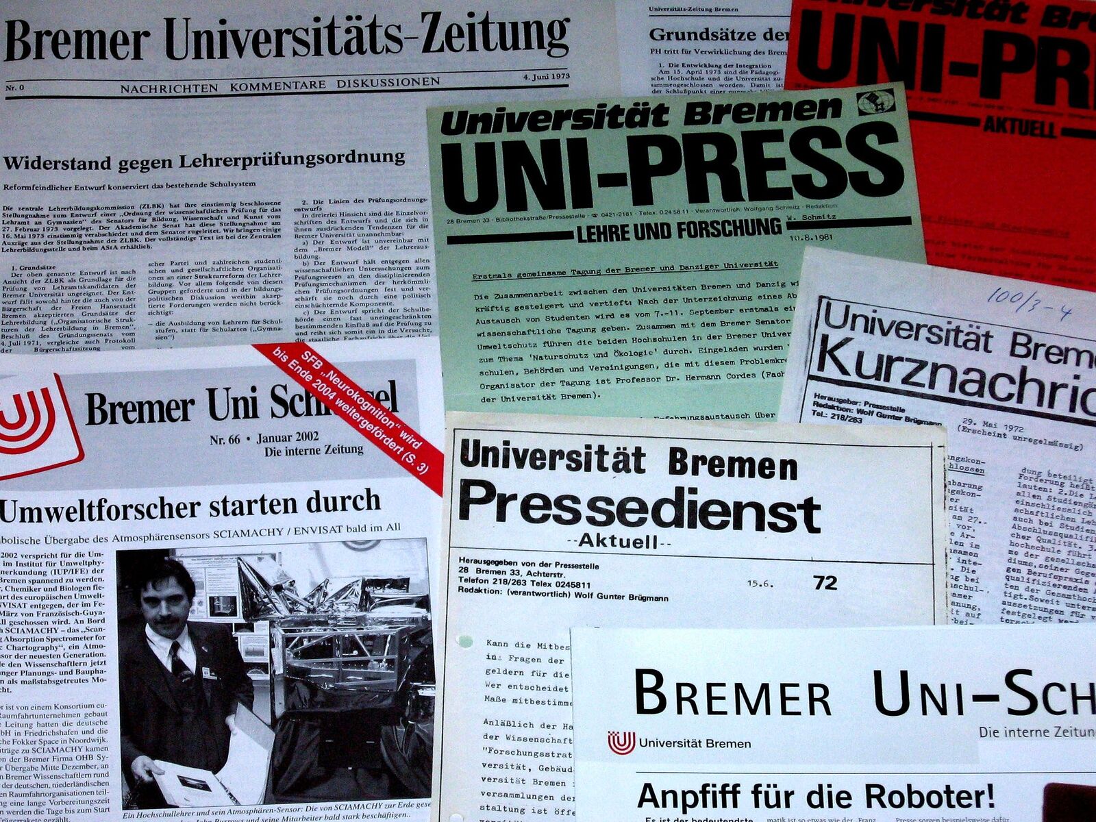 UniPresse Universitaetsarchiv 2011 BUA